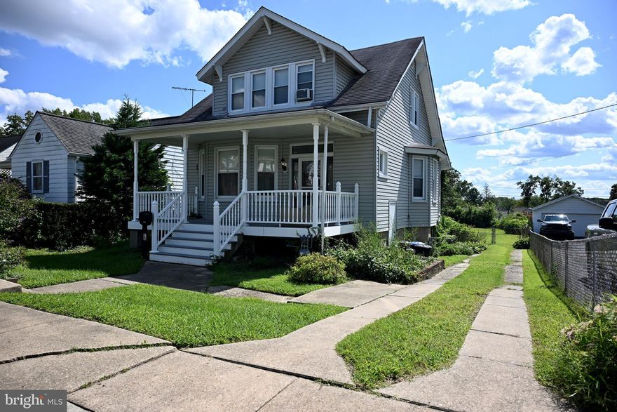 LOOKING FOR A HOUSE TO RENOVATE.   The interior of this dwelling needs remodeling.  This Cape Cod style dwelling is on a large, deep, basically level lot. It has a driveway which provides off street parking for several cars and an inviting covered front porch The exterior has vinyl siding,  replacement windows and insulated exterior doors.  The entry level has 9' ceilings with a traditional floor plan containing entry foyer, living room, dining room, den/family room  and eat-in kitchen with bay window.  Located on a quiet dead end street that leads to Holt Park, this Baltimore County location is close to schools, recreation and shopping.  Being sold "as is".
