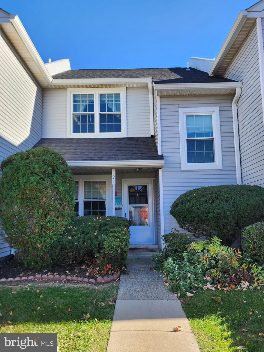 Be the first to see this wonderful Country Bend townhouse in Council Rock School in walking distance to Newtown Boro shops and restaurants.  The cozy front porch greats you as you enter the home,  The  main floor living and dining area has beautiful crown moldings, and wainscoting. with wood flooring.   The updated kitchen  is bright and cheery featuring wood cabinets and built in wine rack.   The main floor features powder room, The  laundry closet  with new washer and dryer for your convenience.  The primary  bedroom is bright and roomy with a walk in closet. The second bedroom and full bath complete the second floor.  The HVAC unit is only a few years new.  Off the kitchen is the rear paver patio with fencing, a great place to relax in warmer weather, with room for a quaint garden.  There is also an exterior storage closet as well as storage underneath the interior staircase.  You will enjoy the walking. bike trails just around the corner to explore the surrounding areas.  Schedule your appointment today!