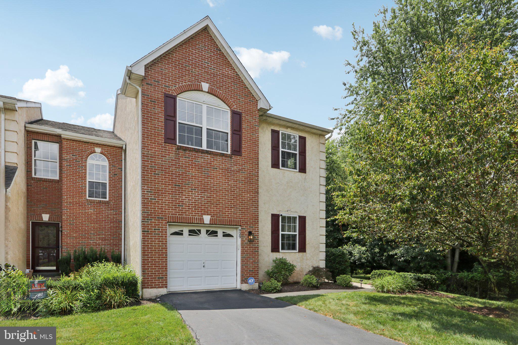 Welcome to this beautifully maintained 3-bedroom, 2.5-bath end-unit townhouse offering the perfect mix of comfort, style, and location. The main level features a sun-filled family room with gas fireplace, a spacious dining area, and a kitchen with stainless steel appliances, ample cabinetry, perfect for both everyday living and entertaining.
This home has plenty of natural light with added windows and extra privacy. Step out onto the large deck, ideal for relaxing, grilling, or enjoying your morning coffee. Upstairs, the primary suite includes a walk-in closet, spacious sitting area, and en-suite bath, while two additional bedrooms, and a full hall bath complete the second floor.
The fully finished basement provides flexible space for a family room, home office, gym, or guest suite. Additional highlights include a main-level powder room, upper-level laundry, and an attached garage.
Located just minutes from Palmer Park, the scenic Skippack Trail, and a short drive to the charming shops and restaurants of Skippack Village, this home offers the best of suburban living with outdoor recreation and local attractions at your doorstep.
Don’t miss this move-in ready gem in a highly desirable location!