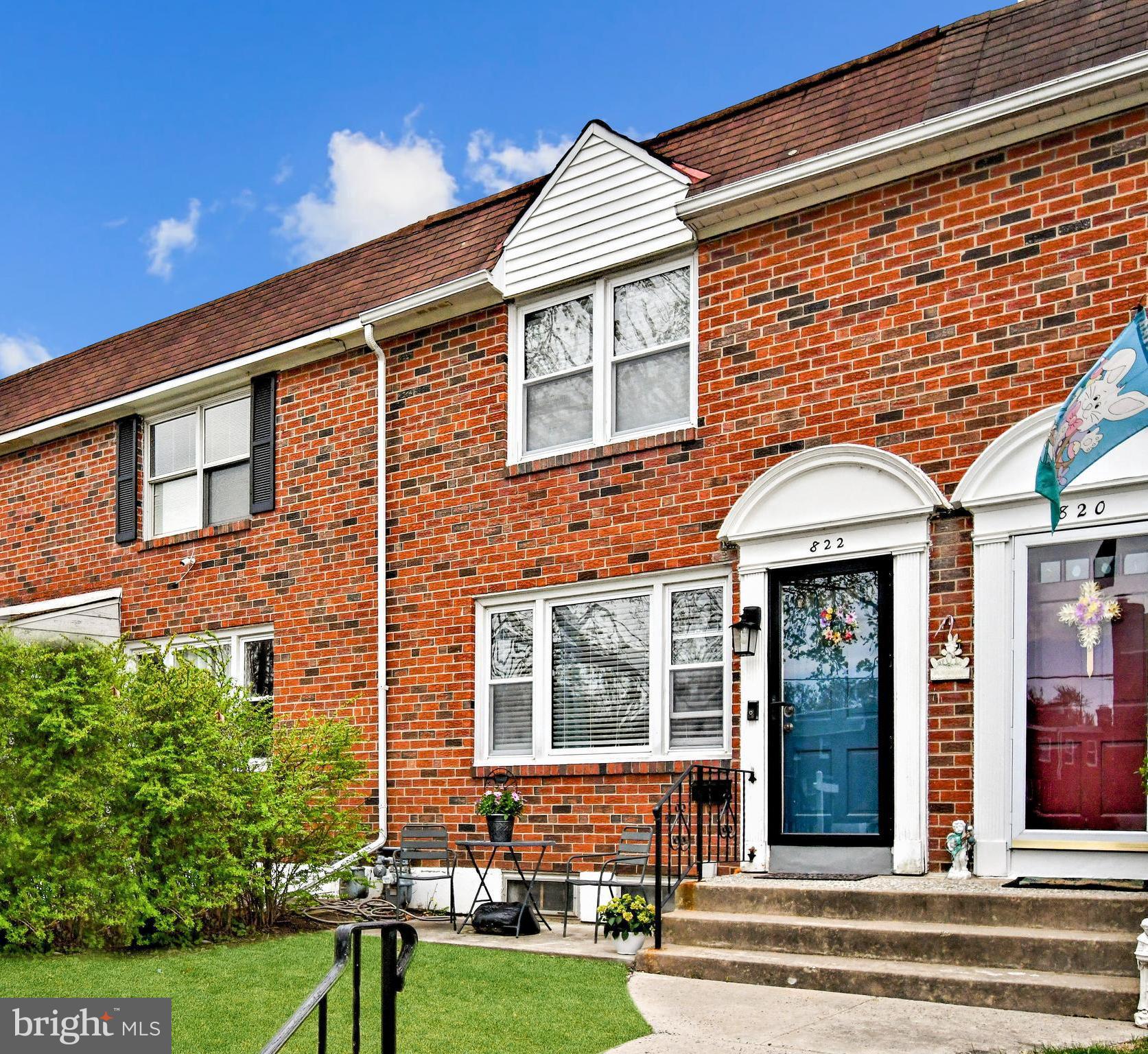 This is the one you have been waiting for! Charming 3-Bedroom Townhouse in Norristown, PA.
Welcome to 822 Birch Drive—a well-maintained 3-bedroom, 1-bath townhouse nestled in a quiet and convenient neighborhood of Norristown. This inviting home features beautiful hardwood floors throughout, offering a warm and timeless feel. The main level includes a spacious living area, a bright and functional kitchen, and a cozy dining space perfect for everyday meals or entertaining. Enter thru the adorable front entry to the spacious Living Room adorned bright sun-filled windows, Harwood Flooring and neutral colors. The Dining Room is just ahead and is perfectly appointed for family gatherings. The Kitchen is also found conveniently next to the Dining Room and features upgraded lighting, stainless steel appliances and Granite Countertops. Upstairs, you’ll find three comfortable bedrooms, each with their own generous closets and a full bath with skylight. The lower level features the laundry with newer Washer & Dryer (included), partially finished area and Garage. The rear of this home features a low-maintenance yard and two off-street parking spaces and a newer patio. With its classic charm and great location, this home is perfect for anyone looking to enjoy affordable suburban living with easy access to local amenities, schools, and public transportation. Showings begin on Friday, Saturday and Sunday. Also now available Monday 12-6. Offers are due by Tuesday, April 22 at noon. Make your appointment today!