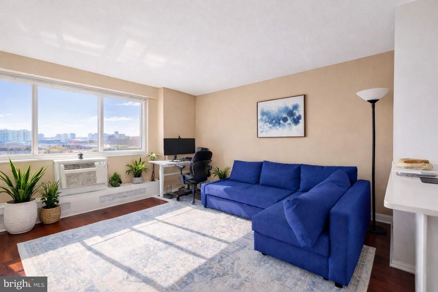 Sweeping city views & sun-drenched living on the 10th floor of River West Condominiums — right in the heart of Rittenhouse Square. This beautifully updated 1BR/1BA condo floods with natural light & offers open skyline views with no parking lot obstructions. Modern kitchen w/ quartz countertops, subway tile backsplash & brand-new fixtures. Spacious living area flows to a well-proportioned bedroom w/ generous closet space. Full bath w/ tub/shower combo. Updated electrical throughout — truly move-in ready.

HOA ($568/mo) covers ALL utilities: electric, gas, water, heat, A/C & basic cable. Building amenities: 24-hr concierge, renovated fitness center, business & entertainment center, on-site laundry & management. Garage parking avail for add'l fee. Pet-friendly.

Steps from Rittenhouse Square Park, year-round Farmers Market & world-class dining on Rittenhouse Row. Minutes to UPenn, Drexel, Jefferson Hospital & CHOP. 3 min to 22nd St Trolley. Walk Score 100. Transit Score 100. Bike Score 95.

FHA eligible (3.5% down). Rent Zestimate $1,645/month — ideal for investors. Cash, conventional & FHA accepted. Schedule your private showing today.

Situated in the pet-friendly River West Condominiums, residents enjoy a full suite of amenities including a 24-hour concierge, renovated fitness center, on-site laundry facilities, business and entertainment center with internet access and conference room, and on-site management. Condo fees include all utilities—electric, gas, water, heat, and air conditioning—as well as basic cable.

Boasting a Walk Score of 100, daily errands do not require a car. A Transit Score of 100 reflects excellent public transportation access, while a Bike Score of 95 highlights outstanding biking infrastructure. Conveniently located just three minutes from the 22nd Street Trolley Station, with access to Routes 10 (13th–Market to 63rd–Malvern), 11 (13th–Market to Darby Transportation Center), and 13 (13th–Market to Yeadon–Darby Transportation Center). Nearby parks include Rittenhouse Square and Fitler Square.

Schedule your showing today.