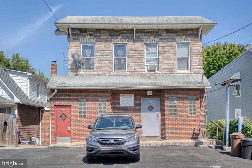 Mixed use property.  Huge venue on main level. Large open space for so many business opportunities.  Large kitchen, three  bath rooms, 1 bath in basement,  walk in cooler, 2 refrigerators, shed in back, all convey. 

Income producing three bedroom unit on the upper level, washer/dryer, large rooms. $1400-$1500/month rental potential.   Separate electric meters. 

Extra Parking across the street

Very well maintained property, but seller prefers "As Is"