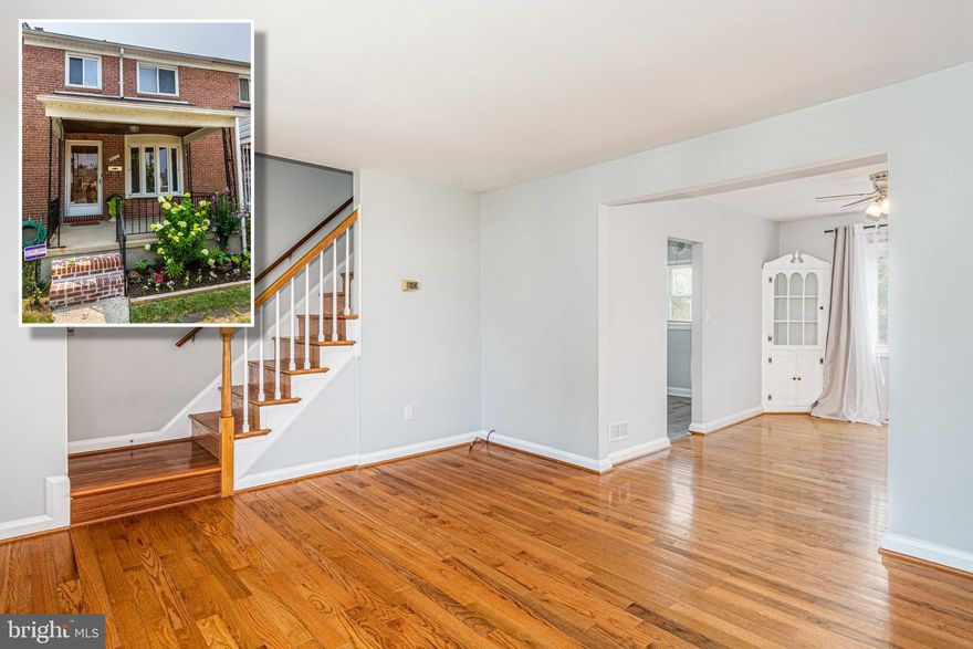 Welcome to 813 Southridge!  A  meticulously maintained home with loads of  natural light,  gleaming hardwood  floors and new paint throughout.   The newly renovated kitchen and  updated bath will not disappoint.   The oversized and maintenance free deck is perfect for entertaining.   Don't forget the lower level with new carpet in the flexible space, a storage area and bonus bath!  Conveniently located near dining, shopping and 695   Schedule your showing today!