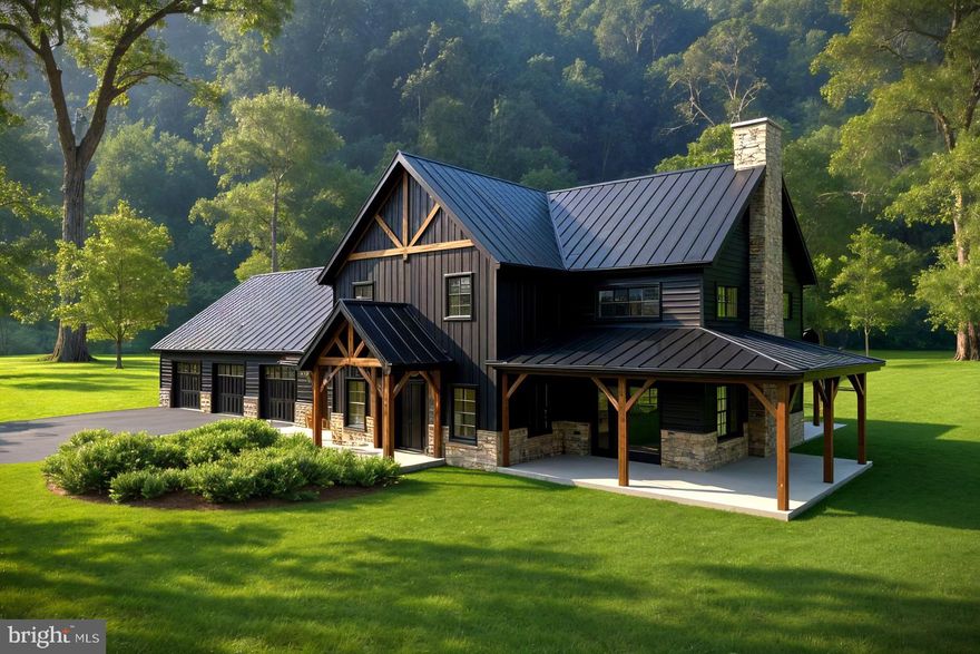 This custom-built Timberline Barndominium blends modern luxury with timeless craftsmanship. Designed with James Hardie siding, Versetta stonework, Douglas Fir timber framing, and a standing seam steel roof, Marvin Windows this home offers both durability and striking curb appeal.

Inside, soaring 9-foot ceilings (first floor) and a story Great Room this house is filled with loads of natural light thanks to large Marvin Windows.  The chef’s kitchen features custom cabinetry, granite countertops, and a farmhouse sink, while the first floor primary suite boasts a spa-inspired bath with floor-to-ceiling tile wet room with shower and soaking tub. Craftsman trim, red oak handrails, and barn-style doors add character throughout.

Outdoor living is just as impressive, with a covered timber-framed porch overlooking scenic surroundings. An attached three-car garage with smart openers complements the massive 36’ x 50’ detached garage with 16’ ceilings and oversized doors, perfect for a workshop, vehicles, or storage.


Blending rustic warmth with modern efficiency, this one-of-a-kind property offers a rare combination of beauty, functionality, and lasting quality.