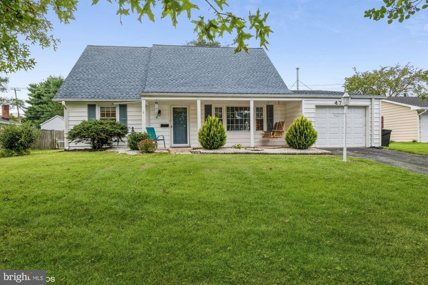 This home is move in ready.  Clean and bright.  Fenced back yard with shed, great  for tots or dogs.  Oversized addition used for dining and family room, creating over 2000+ sq, ft  of living space and still have one car garage.  Convenient laundry room off kitchen with utilities and yard access, great for use as a mud room and additional storage. Roof and countertops replaced in 2016.  Walking distance to elementary school and close to shopping and access to Rt 50.   Back on market,.