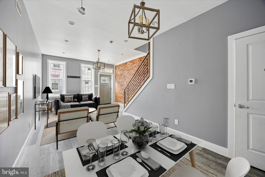 Nestled in the vibrant Strawberry Mansion neighborhood, this charming 3-bedroom, 1-bath townhouse invites comfort and exudes modern elegance. The property features classic brick walls throughout, adding an air of history and character to the well-lit living spaces. Freshly painted walls offer a clean and inviting atmosphere, ensuring this home is ready for its new owners to add their personal touches. 

Discover the added value of  finished basement, providing extra space that can be transformed into a home office, playroom, or entertainment area - the possibilities are endless. The practical floor plan encompasses three cozy bedrooms and a full bath, making it an ideal setting for both family life and entertaining guests. 

Situated in a bustling Philadelphia community, the location affords easy access to local amenities, schools, and public transport, making it a convenient choice for commuters. Whether you're a homeowner seeking a vibrant neighborhood or an investor looking for a desirable location, this townhouse represents a fantastic opportunity to embrace the best of Philadelphia living.