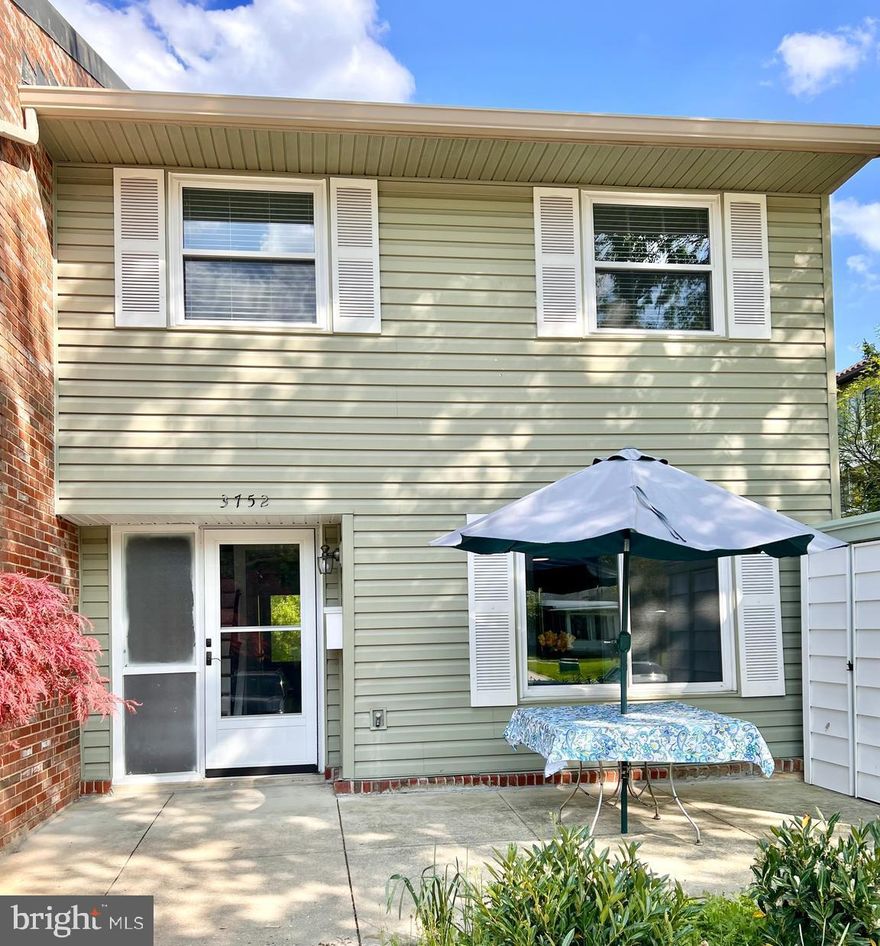 Gated 55+ Active Adult Community.  Fantastic, updated Dartmouth Model End Unit town house in Mutual 6A.  Light and bright with so much new!  The main level features a newly remodeled kitchen including new cabinetry, granite countertops and stainless steel appliances; new front loading washer and dryer; new HVAC; new water heater; new luxury vinyl plank flooring; updated main level .5 bath; large living and dining rooms too! The staircase is newly refinished and the upper level features hardwood flooring, 2 spacious bedrooms, each with updated ensuite baths and custom built-ins in primary bedroom.  Lovely patio for relaxing and a storage shed too!  The monthly fee includes the condo and HOA fees, utilities, exterior maintenance of the unit and all of the wonderful community amenities.  It's resort living – with 2 clubhouses, a fitness center, indoor and outdoor pools, walking trails, tennis and pickleball courts, game rooms, 18-hole golf course, restaurants, clubs, activities, and much, much more!  And the grounds are so beautiful with abundant green space and delightful wildlife.  Come see for yourself!