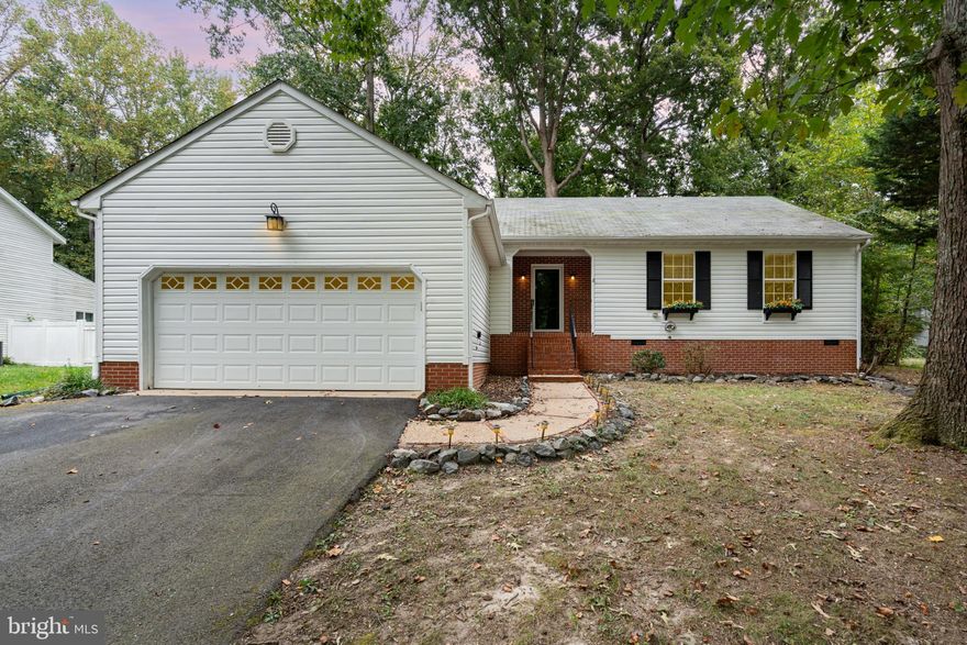 Welcome to your new retreat at 11609 Silverleaf Lane in Fredericksburg, VA! This cozy one-level home offers comfort and convenience in a peaceful cul-de-sac setting.

Inside, you’ll find freshly painted walls, updated granite countertops, and a stylish backsplash that create a modern and inviting atmosphere. The home features a newer HVAC, water heater, flooring, and dishwasher, ensuring efficiency and comfort. A wood-burning fireplace with overhead wood beams adds warmth and character to the family room.

Step outside to enjoy a private fenced backyard with mature trees and a rear deck, perfect for relaxing or entertaining. A good sized storage shed provides extra storage space for your convenience.

This property offers easy access to Route 3 and I-95, making commuting simple while keeping you close to shopping, dining, and all the Fredericksburg area has to offer.

Don’t miss the chance to call this charming cul-de-sac gem your own. Contact us today to schedule a tour!