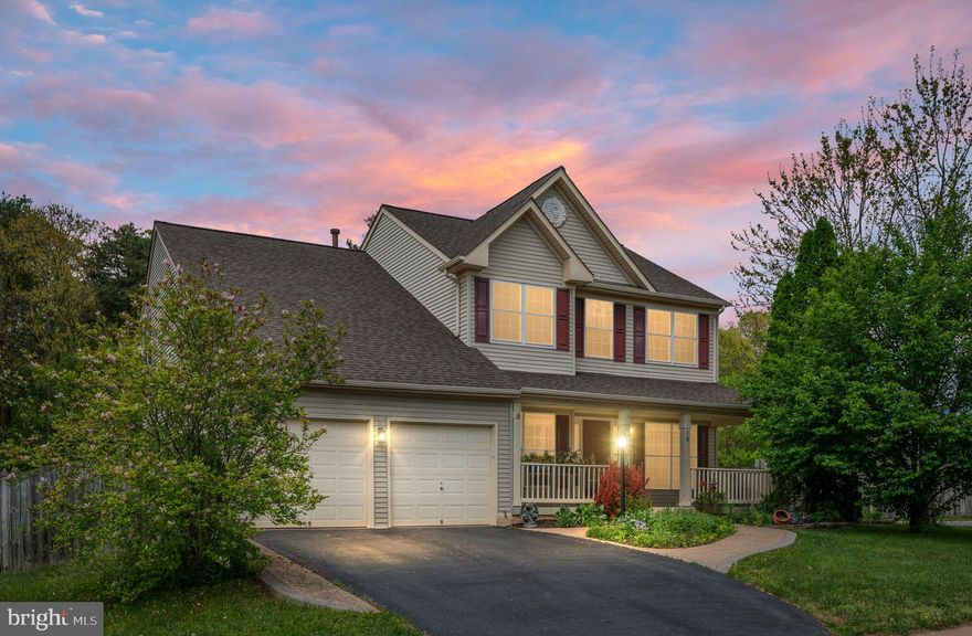 OPEN HOUSE CANCELED!....... PROPERTY IS UNDER CONTRACT!!.......
**OPEN HOUSE SUNDAY APRIL 27.  1:00-3:00.....Welcome to 18 Watermill Court — ideally situated in North Stafford’s sought-after Park Ridge neighborhood!
From the moment you arrive, this home’s natural curb appeal will draw you in, starting with a welcoming front porch and blooming rock gardens.   Step inside to the two-story foyer and take in the wide-plank wood flooring that flows beautifully throughout the main level, adding warmth and elegance.
The centerpiece of the home is the bright, upgraded kitchen — with sleek granite countertops, a large center island, walk-in pantry, and modern stainless-steel appliances, including a 5-burner gas stove with double oven. A stylish coffee bar adds the perfect touch.   From here, step out to the large composite deck overlooking raised flower beds and a fully fenced backyard — an ideal space for entertaining or unwinding. The open-concept design connects the kitchen seamlessly with the family room and outdoor space, creating effortless flow for evening parties, book club gatherings or a relaxed dinner at home.
Just off the family room, you’ll find a private main-level office (or 5th bedroom) along with a convenient half bath.
Upstairs, 4 spacious bedrooms await. The luxurious primary suite features two walk-in closets and a versatile sitting area — perfect for a cozy corner reading nook or yoga space. The ensuite bath includes double sinks, a soaking tub, separate shower, luxury plank flooring, and updated lighting. A well-appointed hall bath serves the additional bedrooms with ease.
The finished lower level offers even more flexible living space — ideal for a home gym, movie room, or play area. You’ll also find a 3rd full bathroom and a 6th bedroom (NTC) with a built-in Murphy bed, making this space loaded with options.
Fall in love with this move-in ready home packed with thoughtful upgrades and modern style throughout. Located just minutes from the 610-commuter lot, weekend farmer’s market, highly-rated schools, library and neighborhood pool — plus convenient access to shopping, dining, the back gate of MCB Quantico, and historic downtown Fredericksburg.
Imagine yourself living on Watermill Court -  in your new house, in your new favorite neighborhood. It’s all ready and waiting to welcome you home!