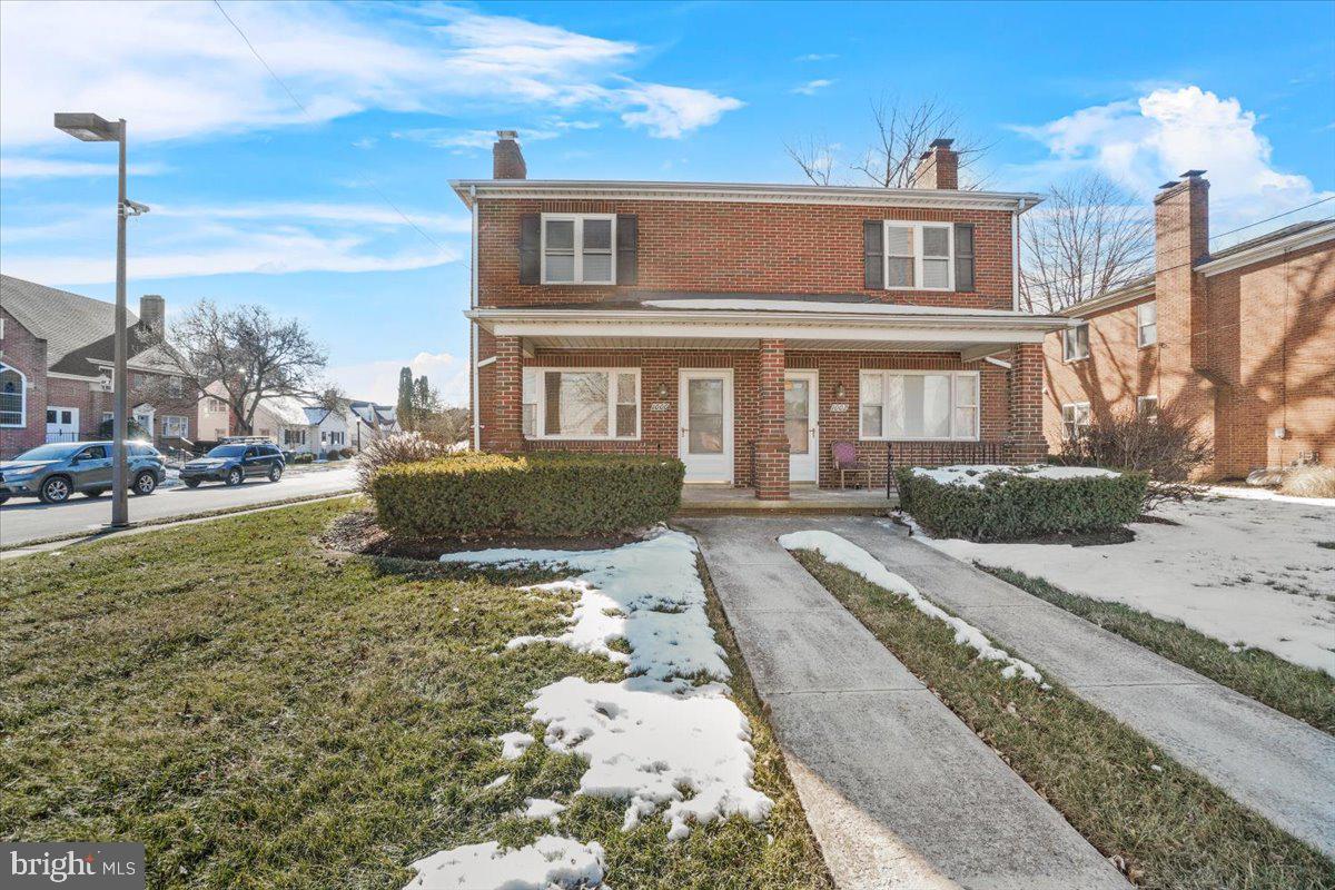 Traditional brick duplex with 3 bedrooms, 2 full baths. Large eat in kitchen, dining room and living room. Front and back porches to enjoy your morning coffee. Walking distance to downtown Frederick, as well as easy access to all major interstates.