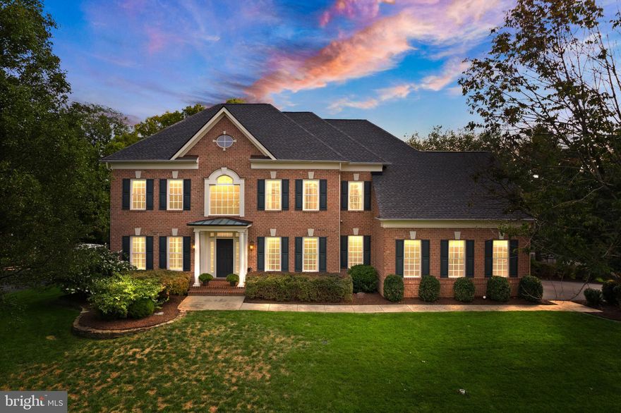 Time to FALL in LOVE with this estate like  home  with elegance in the middle of River Creek *Sought after Westport II model*brick on 4 sides, perfectly situated on over 1/3 acre corner lot*This  house has been meticulously maintained and beautifully updated***Primary Bedroom suite takes up the entire back portion of the upper level with a huge custom (use to be the 4th bedroom - can be converted back to bedroom with a walk-in closet *Updated primary bathroom, sitting room and 3 additional WALK-IN closets*Main level boasts a light filled open floor plan*Gourmet Kitchen with gas cooktop, stainless steel appliances* Library has custom cabinets* Main level HUGE Laundry Room with many cabinets and a wash sink*2 car side-load garage is EXTRA big (almost 2.5 car garage)*Newer Windows* Lower Level is FULLY finished with a gas fireplace in a large recreation room, cedar walk-in closet, bonus room for exercise, media or hobby room*A full bathroom and bedroom are in the lower level*ROOF is NEW - 2023.*HVAC is 2014*Hot Water Heater 2022*Fully Fenced backyard encompass the tranquil backyard*Come see this nearly 6,000 square foot of finished elegance*Close to all the Leesburg amenities, wineries, breweries, outlet/shopping and Dulles airpot* Make sure to see the VIDEO links of the listing to see more details.