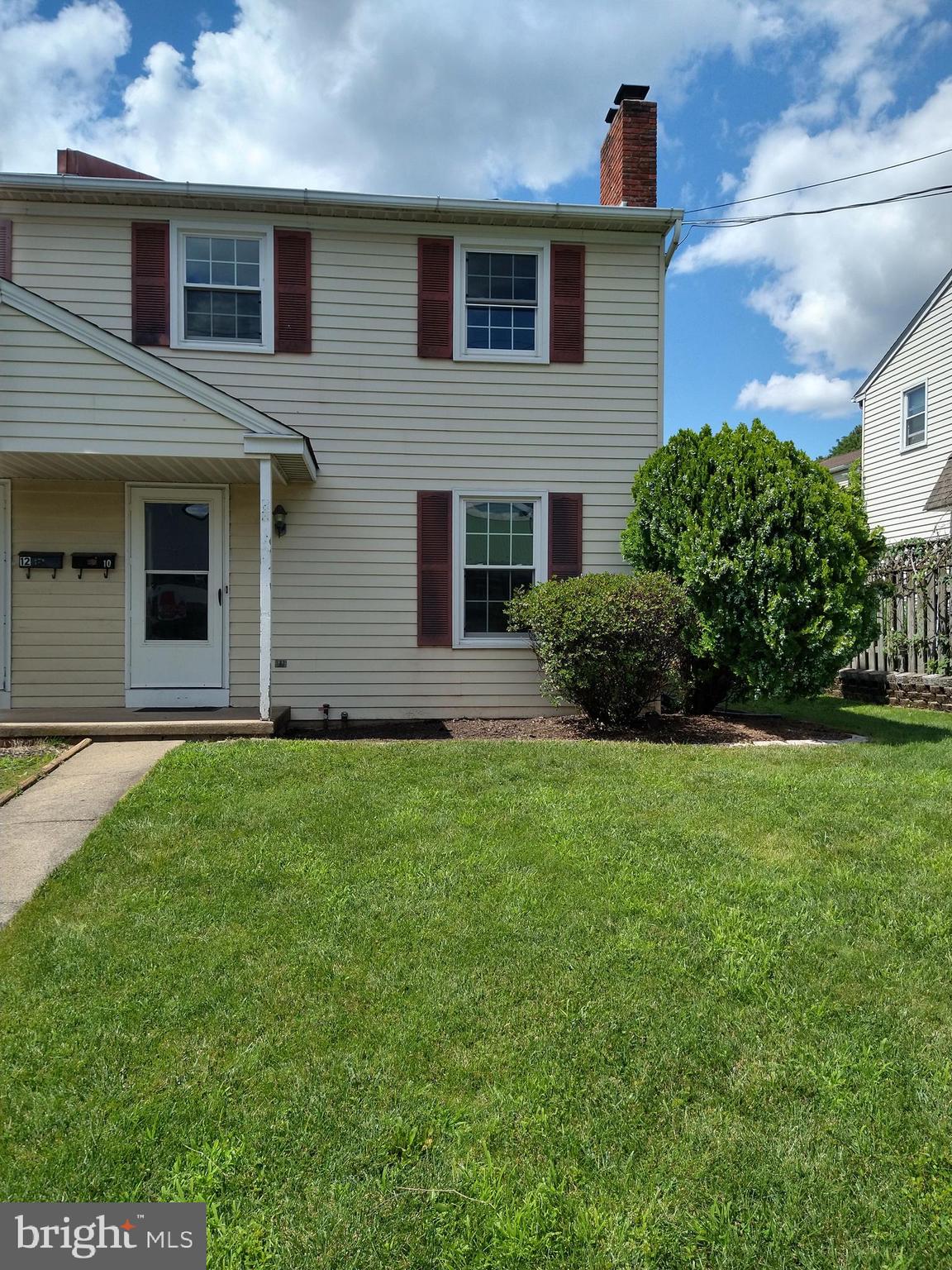 Perkasie Borough End Unit Townhome includes 3 Bedroom 1.5 Bathrooms and a Full Unfinished Basement.  Freshly Painted and New Carpet. Large Eat in Kitchen Including Refrigerator, Dishwasher, & Microwave.  Powder Room off of the kitchen.  Spacious Living Room with Decorative Fireplace.   Second Floor Includes 3 Bedrooms with great closets and Full Updated Bathroom. Basement had plenty of storage and landlord will be providing washer and dryer.   Enjoy the backyard for a picnic or games.  Landlord will Allow Up to 3 Pets $300 for 1 pet then $100 for each additional. Dogs allowed up to 22 lbs.   Oil Heat and Central Air.  This Home is located off of Market Street which creates great walking distance to restaurants and shops in Perkasie !