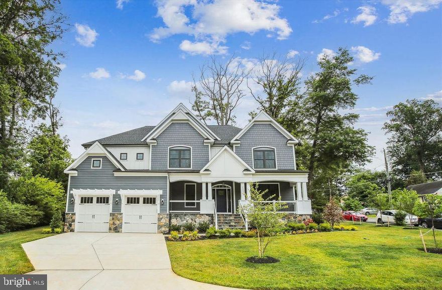 NEW Custom home in McLean School pyramid, close to 2 metro stations, and more! First floor boasts an open concept with a chef's kitchen and dedicated flex space, perfect for a home office or guest suite. Each of the 3 secondary bedrooms on the upper level have their own bathroom with custom tile. The primary bedroom has 2 very large walk-in closets and an impressive bathroom with pedestal tub and walk in shower. The finished basement has 2 bedrooms, a large rec room, wet bar and separate media room. The upgrades throughout this home are too many to list! Built by NDI Custom Homes and used as a model home, this beautiful home won't last!