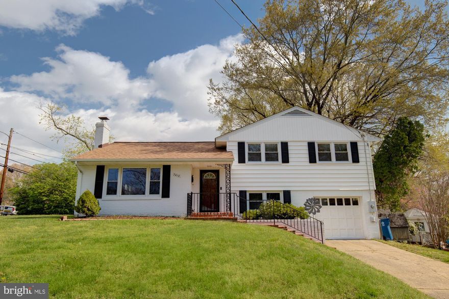 Just listed!   Features white kitchen cabinets, hardwood flooring, brand new flooring in basement, new paint in much of home, upgraded windows, recently updated bathroom in lower level, new HVAC system and tankless water heater!  Oversized garage.  Nice corner lot.  Sunroom addition on back of home.  Large patio.  Huge corner lot.  Great Springfield location - walk to bus and easy access to 395/495, shopping and dining.  Must see today!