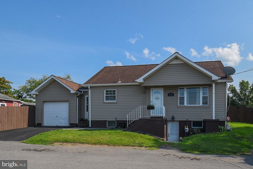 3/4 BEDROOM MOVE-IN READY HOME! Welcome to 108 Highland Avenue. If you have been looking for a cute home in Wild and Wonderful WV AND the Frankfort School District, here it is! This home is updated and ready for new owners.  The first floor features a living room, updated kitchen, dining room, primary bedroom and a BRAND NEW full bathroom. There is also a mudroom off of the kitchen and an attached one car garage. Upstairs, there are two bedrooms. The basement is completely finished with a rec room, an optional fourth bedroom or office, and laundry room. Replacement windows through-out. Recent upgrades include the bathroom, newer flooring, ceiling fans, thermostat and more.  Outside, the backyard is completely fenced-in with a large deck, two sheds (one could even be a play house!), fire pit and detached two car garage with heat and an oil pit. Convenient to Cumberland, Northrop Grumman, public schools and more.