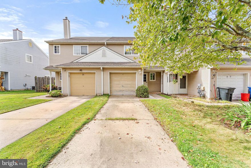 Large townhouse with 3 BRs and 2.5 baths. Large family room with sliding door access to backyard. Newer features include manufactured floor (2022) through foyer into kitchen. Washer and dryer are new this year. HVAC was replaced in 2017. The roof was replaced just under 10 years ago. All BRs are spacious. Master bath includes master bath. Garage has inside access to house. This is your chance to purchase a nice sized home at an affordable price. Schedule your appointment today.