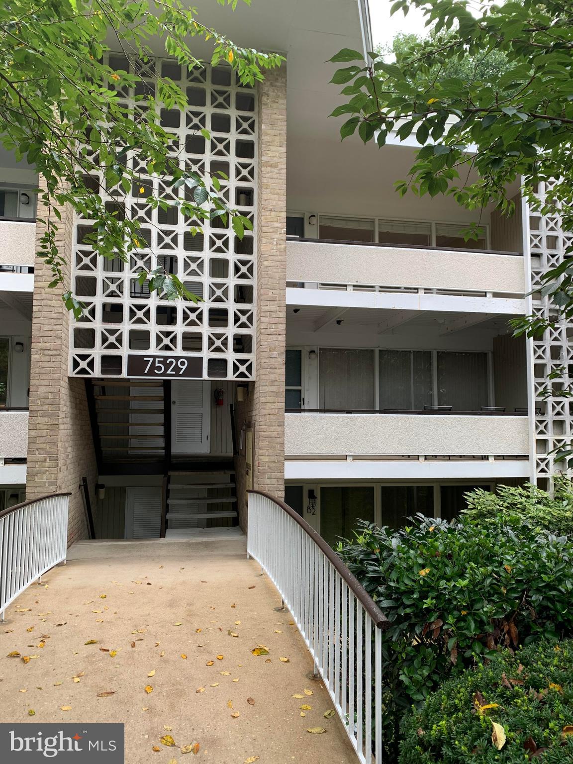 Location!!! Location!!! This unit is located close to shopping centers, schools, public transportation, easy access to the beltway & 270. 1 Bedroom + 1 Den/Studio and 1 Bath. It's been freshly painted, hardwood flooring, ceramic tiles in the kitchen & bathroom. Walk-in closet. Master bedroom with large window and a balcony. Huge covered patio. Spring Lake Condominium is pet friendly. Outdoor pool, picnic area with grills, a tot lot and a car wash. There is a storage unit in the basement next to the laundry room area.