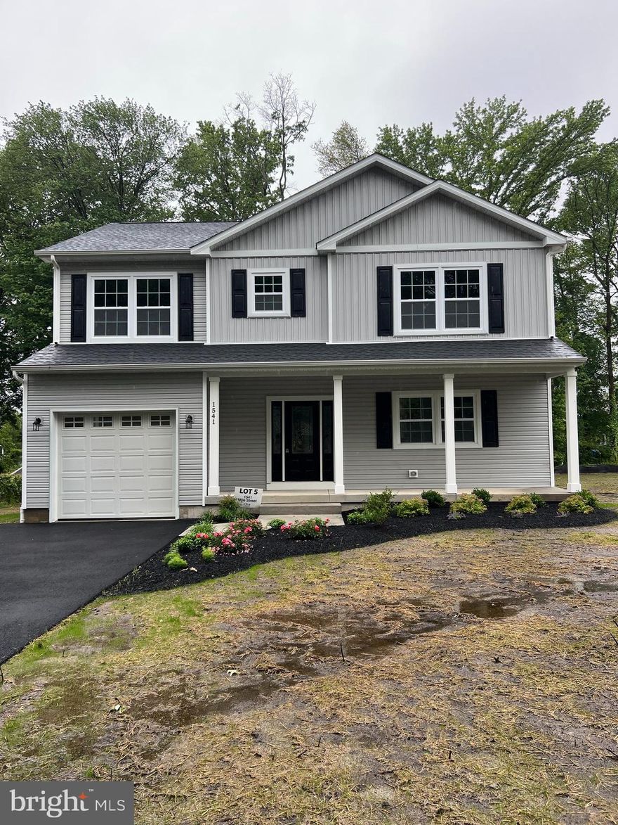 New Construction! Quality built F&J Home located in a new 7 home development in Bristol Township. Find everything on your must have list right here with this 4 bed, 2.5 bath beauty. The craftsmanship throughout this house will leave you the envy of all your friends and family with wainscoting, chair rails, crown molding, recessed lighting & elegant lighting fixtures throughout, beautiful laminate wood floors, and tasteful tilework. No expenses spared! As you enter, the open floor plan sets the perfect setting for your large family gatherings. The layout of this home provides a seamless flow between the living room, kitchen and dining area. The kitchen is truly amazing! Large white shaker cabinets, an oversized island with room for the entire family, granite countertops, subway tile backsplash, stainless steel appliances and plenty of counterspace. Down the hall you will find a convenient powder room and Laundry room. As you continue upstairs you will be impressed with the size of the 4 bedrooms. The primary bedroom includes a walk-in closet and ensuite bathroom with a double sink vanity. Other bonus features include a fully finished basement providing additional living space and a 1-car attached garage. Have peace of mind knowing that everything in this house is brand spanking new from the ground up including the roof, siding, windows, electrical wiring w/ 200 amp electric panel, plumbing, 2 separate HVAC systems- electric heat pumps and central air, interior/exterior doors, floors, lights, kitchen & bath fixtures, and even a newly paved asphalt driveway. Quality built F&J homes are well sought out and this property will not last! Make an offer today and you can customize the home by selecting your own finishes. This is part of a 7 new home project. Some pictures are from other, same model homes already built. Estimated completion is mid June