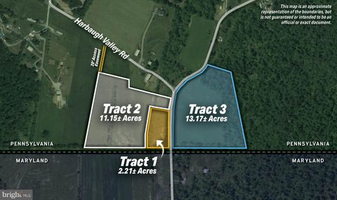TRACT 3- 13.17+/- ACRES HARBAUGH VALLEY RD FAIRFIELD PA 17320