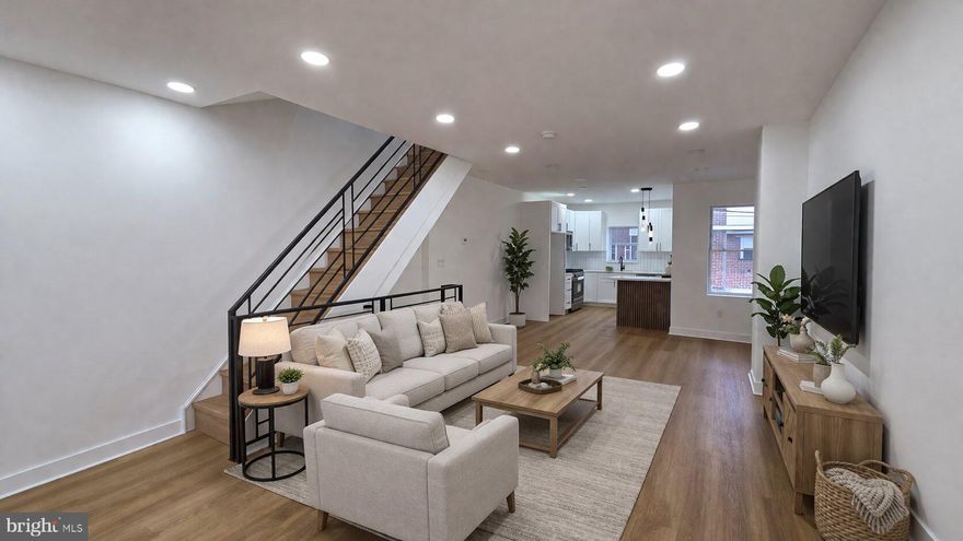 Welcome to this beautiful new listing in the highly desirable Oxford Circle section of Philadelphia! This charming home offers 3 spacious bedrooms and 3 full bathrooms, providing plenty of room for comfortable living.

Step inside to an inviting open floor plan that seamlessly connects the living, dining, and kitchen areas—perfect for modern living and entertaining. The property features a newly designed kitchen complete with quartz countertops and a full set of brand-new appliances, along with new doors and windows that enhance both style and energy efficiency. Enjoy peace of mind with updated HVAC and a newer roof, adding value and efficiency to the home.

The fully finished basement offers additional living space, complete with a large full bathroom and a convenient laundry area. It also features a separate exit to the rear of the home, making it ideal for guests, extended living, or flexible use.

Conveniently located near Roosevelt Blvd and major shopping centers, this home offers easy access to dining, retail, and transportation.

Don’t miss the opportunity to make this move-in-ready gem your own.