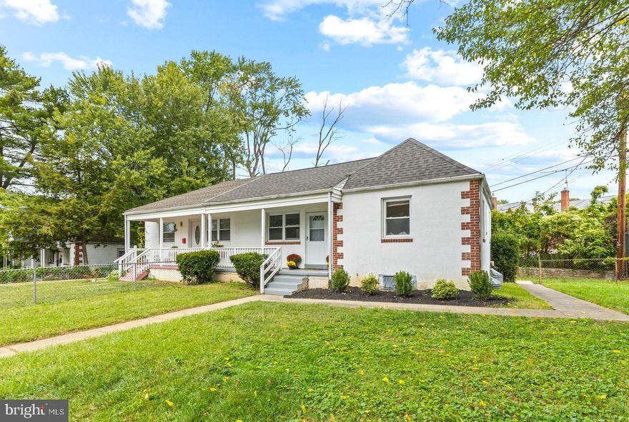 Welcome to 4720 Glenarm Rd, a charming and updated semi-detached rancher featuring 3 bedrooms and 2 full bathrooms. This home offers spacious living with two bedrooms on the main level and an additional potential bedroom (or office) and a full bathroom in the partially finished basement. Enjoy the cozy covered front porch and the privacy of the fenced backyard. The kitchen has been elegantly updated with new cabinetry, countertops, appliances, and fixtures. Recent upgrades include HVAC (2019), a new roof (2024), kitchen remodel, fresh paint, and refinished hardwood floors (2024), ensuring comfort and peace of mind. Nestled in a quiet neighborhood, this home is a perfect retreat from the hustle and bustle. Don’t miss the opportunity to make this lovely rancher your own. Welcome home!