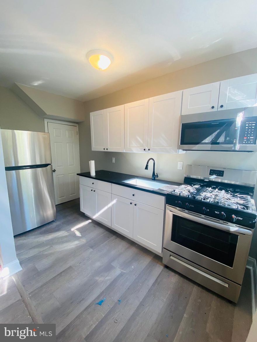 Make 5830 Crittenden St, on a quiet block in Germantown, close to the park, your new home! 3BD/1BA newly renovated home. A beautiful mantle fireplace, living room, and modern kitchen are some of the features on the first floor. There is also a private backyard! A washer and dryer will be installed prior to move-in. There is central a/c and heat too!!! All cleaning and the washer/dryer will be done prior to move-in.
A video walkthrough is available. First, last, and security to move in.