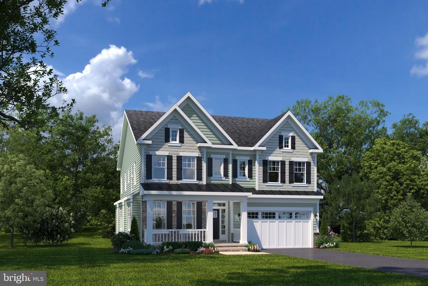 Koch Homes highly sought after "Greenbrier" design, with 6 BR/5.5 Baths and convenient 1st-floor in-law suite.  3-car garage, 10 x 10 covered porch off the morning room.  LVP flooring throughout main level, Stone-wrapped Heatilator fireplace with remote, upgraded maple kitchen cabinetry, quartz countertops, GE Cafe Series appliances with 6-burner gas slide-in range, stainless exhaust hood, and wall ovens.  Finished basement rec room with guest bedroom, full bath and wet bar rough-in.  Amazing storage space.  This home checks all of the boxes!  Call to build one for yourself today.