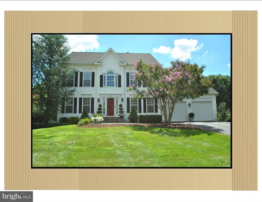 OPEN 4/3 1-4pm. Absolutely gorgeous 4BR 2.5BA colonial w/ library on over 1/3 acre wooded lot. Tons of high-end upgrades include roof, siding, remodeled kitchen w/ granite, all remodeled baths, carpet, hardwoods, HVAC, hot water heater, chandeliers, W&D, custom int. paint, front curved slate walk & fabulous screened porch w/ skylights and private wooded view. Fenced rear yard, landscaping.