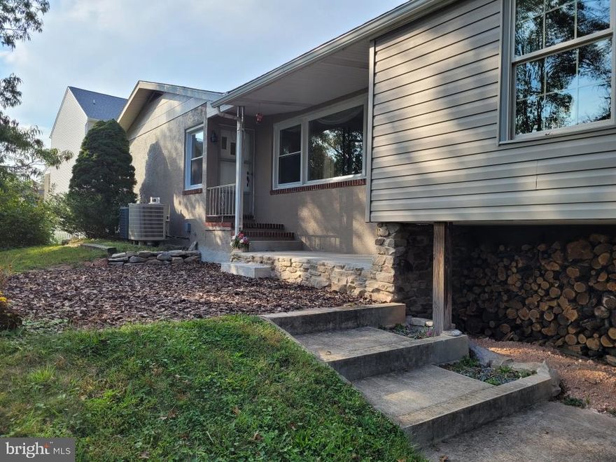 >>Great deal- Price reduction below appraised value! Ready for a quick sale.
Located in Perry Hall, Your private oasis awaits! If you're looking for privacy and  a place to escape city chaos  this property is for you.  Still close enough to major roads, shopping and schools. Plus all the nature can offer right outside your door. You have to check it out yourself!  Existing chicken coop , garden  and above ground pool to cool off  on hot summer days. Natural forest setting ideal for relaxation .
Move in ready, 4 bdrs, 2 full baths, laundry room on main level, sunny office overlooking the property, open kitchen and dining floor plan, cozy wood burning fireplace and magnificent family room waiting for your personal touch!  Offers lots of natural light via skylights in the kitchen, hallway and bathroom.  Attached garage and plenty of storage space in the basement. 
Make your  showing appointment today!