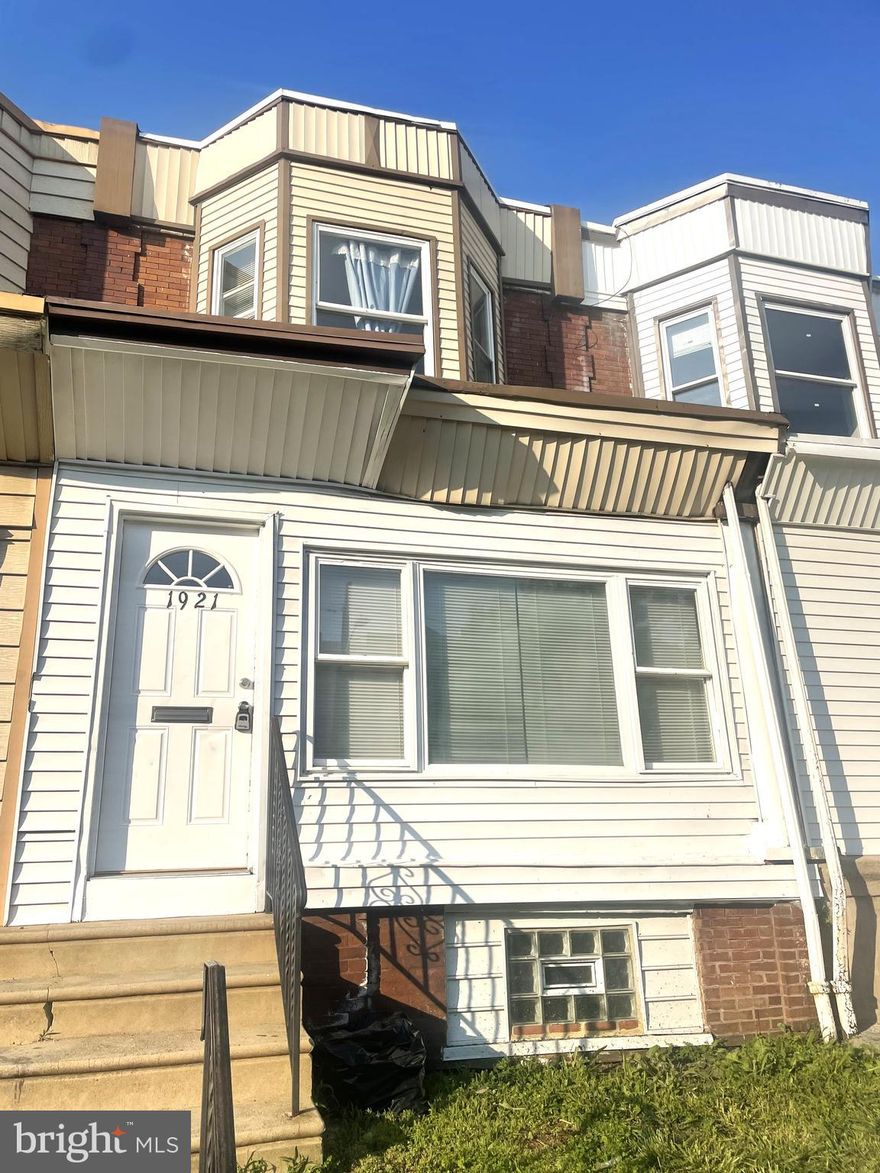 Welcome to this clean and cute little house on Ithan Street! So warm and welcoming this home is ready for its next owner. Located in Southwest Philadelphia this 3 bedroom 1 bathroom home  is minutes from I-95, Delaware State and Center City with ample access to public transportation. The first floor of the home features a covered porch that leads to the main level of the home that features a nice sized living room, a dining room and a kitchen that gives access to the basement and rear yard. The second floor features 3 bedrooms and 1 full bathroom. The flooring on the entire first floor and all 3 bedrooms have been updated to hard flooring from carpet as well as the covered porch. The interior of the home has been freshly painted and is the definition of move in ready! Perfect for first time home buyers as well as investors at this price. Residential  Buyers can qualify to purchase this property with little to no money down using state/city/lender grant programs. Schedule your showings today!