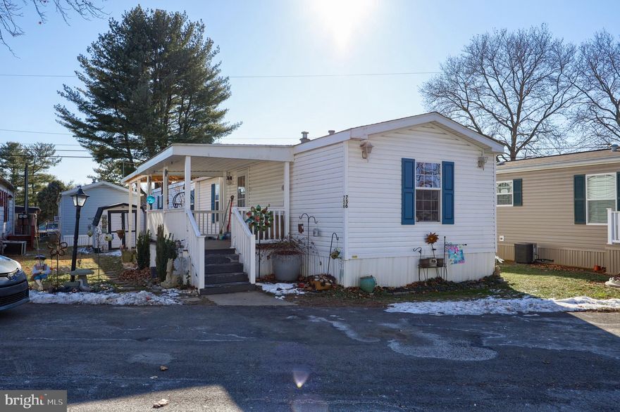 Welcome Home!

Discover the perfect blend of comfort, affordability, and convenience in this well-maintained 2-bedroom, 2-bath manufactured home. Nestled on a peaceful one-way street in a vibrant community, this property is brimming with charm and thoughtful features designed for easy living.

As you approach, you're greeted by an inviting deck with an awning—ideal for enjoying your morning coffee or relaxing in the evening. Step inside to find an open floor plan that maximizes space and functionality. The primary suite serves as your private retreat, offering a spacious closet with dual doors and an en-suite bath complete with a seated shower, vanity, and linen closet for extra storage. At the opposite end of the home, the second bedroom provides privacy and versatility, conveniently located near the full second bath with a tub/shower combination.

This home is equipped with air conditioning for year-round comfort and features a storage shed—perfect for all your tools, outdoor gear, or seasonal items.

Situated in an exceptional community, you'll enjoy an array of amenities that enhance your lifestyle. Take advantage of the indoor and outdoor pools, perfect for relaxing or staying active no matter the season. Explore scenic walking paths that wind through the neighborhood, enjoy the serenity of community ponds (which are even perfect for fishing!), and participate in the many activities and events designed to bring neighbors together.

Monthly rent includes snow removal on streets and common areas, curbside trash pickup, and stormwater runoff management, ensuring a low-maintenance lifestyle (residents handle snow removal for their driveways and vehicles).

Inclusions: Refrigerator, washer, dryer, white shed
Exclusions: Concrete bench, 2 storage units outside

Don't miss the opportunity to embrace a lifestyle that combines tranquility, community, and convenience. Schedule your showing today and see for yourself all this charming home and vibrant neighborhood have to offer!