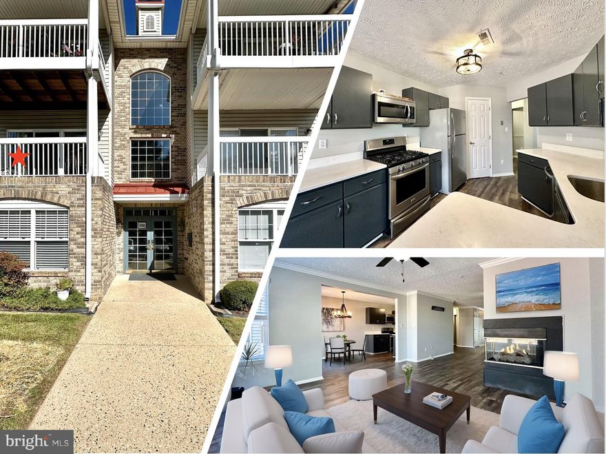 ** Take Advantage of $5,000 in Seller Help Toward Closing Costs and a Newly Reduced Price—A Winning Opportunity! Don’t Miss Out! Incredible value for this move-in ready, beautifully updated 2nd-lvl condo in the sought-after Spenceola Farms Community—perfect for busy professionals, first-time buyers, or investors looking for a great rental property. With no yard to maintain, you can spend more time enjoying life and less time on upkeep! **Non-Age Restricted, Feeds Bel Air Schools** This 1,400 sq. ft. condo offers a seamless flow from front to back, featuring luxury vinyl plank flooring thruout and a secure building entrance. Relax on your priv. balcony, enjoy the serene, tree-lined views from the sunlit sitting room, or cozy up by the double-sided gas fireplace—a perfect retreat after a long day. The updated galley-style kitchen boasts quartz countertops, stainless steel appliances, gas cooking, a spacious walk-in pantry, and a cozy breakfast nook. The primary suite is a peaceful escape with a large walk-in closet, updated vanity, new fixtures, and a separate tub/shower area with a new toilet. A second spacious bedroom with a walk-in closet and an updated hall bath provide comfortable accommodations for family or guests. Enjoy the convenience of a separate laundry/utility room with a stackable washer and dryer. Additional perks include plenty of parking, including one assigned spot, and fantastic community amenities: a pool, clubhouse, walking trails, and playgrounds. Located in a quiet court setting yet close to Downtown Bel Air, Rt-1, I-95, and APG, this home is also within walking distance of grocery stores, restaurants, Starbucks, Chipotle, and more. Plus, it feeds into top-rated Bel Air schools, making it ideal for young families. LOOKING FOR AN INVESTMENT OPPORTUNITY? SIMILAR UNITS RENT FOR $2,000+/MONTH, MAKING THIS A GREAT ADDITION TO ANY RENTAL PORTFOLIO! Don't miss your chance to own this turnkey, low-maintenance home. Updates include; New Hot Water Heater ('22), New Garbage Disposal ('21), New Luxury Vinyl Plank Flrs Throughout ('18-'20), New Quartz Counters in the Kitchen ('18), New Kitchen Faucet and Light Fixtures ('18), New Ceiling Fans ('18), New Hall Light ('18), Windows Rescreened ('18), New Faux Wood Blinds Throughout ('18), New SS Appl. ('16), New Furnace ('15), New Washer/Dryer ('14) and list goes on...   *Note: this building does NOT have an elevator.
