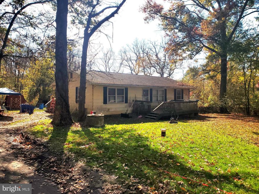 3 bedroom, 1 bath ranch on nice, private, wooded lot.
Needs work. Oil furnace and central air conditioning, currently not working. 
No appliances convey.
No government backed loans.
