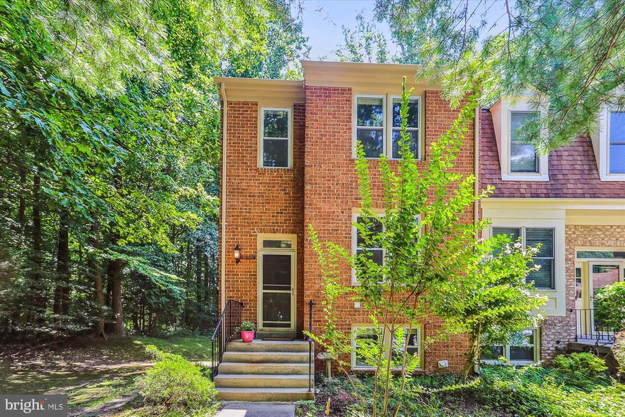 OPEN HOUSE CANCELLED SAT 3/23 & SUN 3/24 2-4 PM .......Welcome to this wonderful  & updated 4 bedroom, 3.5 bath, brick end unit townhome located in the desired Timberlawn community. The home is light and bright with many windows and skylight. The main level boasts beautiful hardwood floors, a living room/dining room combination, and a renovated powder room.   Enjoy the renovated kitchen with lots of white cabinets, quartz counters, stainless steel appliances, and a sliding glass door to a large deck. The kitchen has plenty of room for a table or you could make a small family room off the kitchen.  The primary bedroom boasts 2 closets, beautiful Brazilian Cherry hardwood floors, cathedral ceilings, and a private renovated bathroom.  Two additional bedrooms with cathedral ceilings.  The renovated hall bathroom completes the upper level.  The lower level consists of a good-sized 4th bedroom plus a renovated bathroom with walk-in shower. The rec room has a small kitchen set up and the sliding glass door opens to a flagstone patio. There is a large storage room and another room with shelves for additional storage.   The home is minutes away from the Grosvenor Metro, 495, & 270, Pike & Rose, downtown Bethesda, NIH & Walter Reed. Don't miss seeing this wonderful end unit townhome in your search!!!!