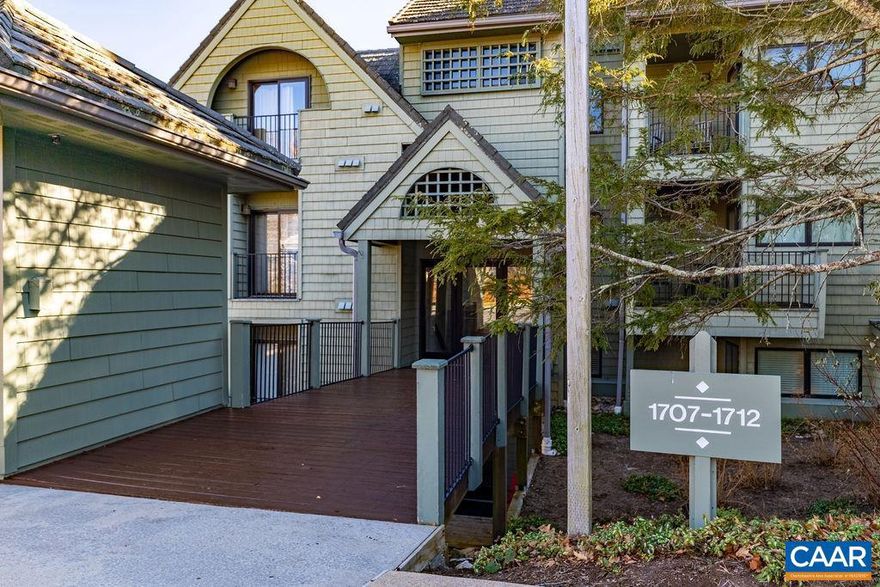 This beautifully updated 2-bedroom, 2-bath condo offers comfort, style, and convenience in one of the resort's most desirable associations. Step inside to find a bright, open floor plan enhanced by luxury vinyl plank flooring, providing both modern elegance and easy maintenance throughout. HVAC is from 2020 and water heater from 2024.  The spacious living room is perfect for relaxing or entertaining, with plenty of natural light. The well-appointed kitchen features ample cabinetry, great counter space.  Enjoy all the benefits of condo life, including low-maintenance living, resort amenities, and a fantastic location close to Devils Knob Golf & Tennis and the WinterGarden Aquatics & Fitness Center.,Granite Counter,Wood Cabinets,Fireplace in Living Room