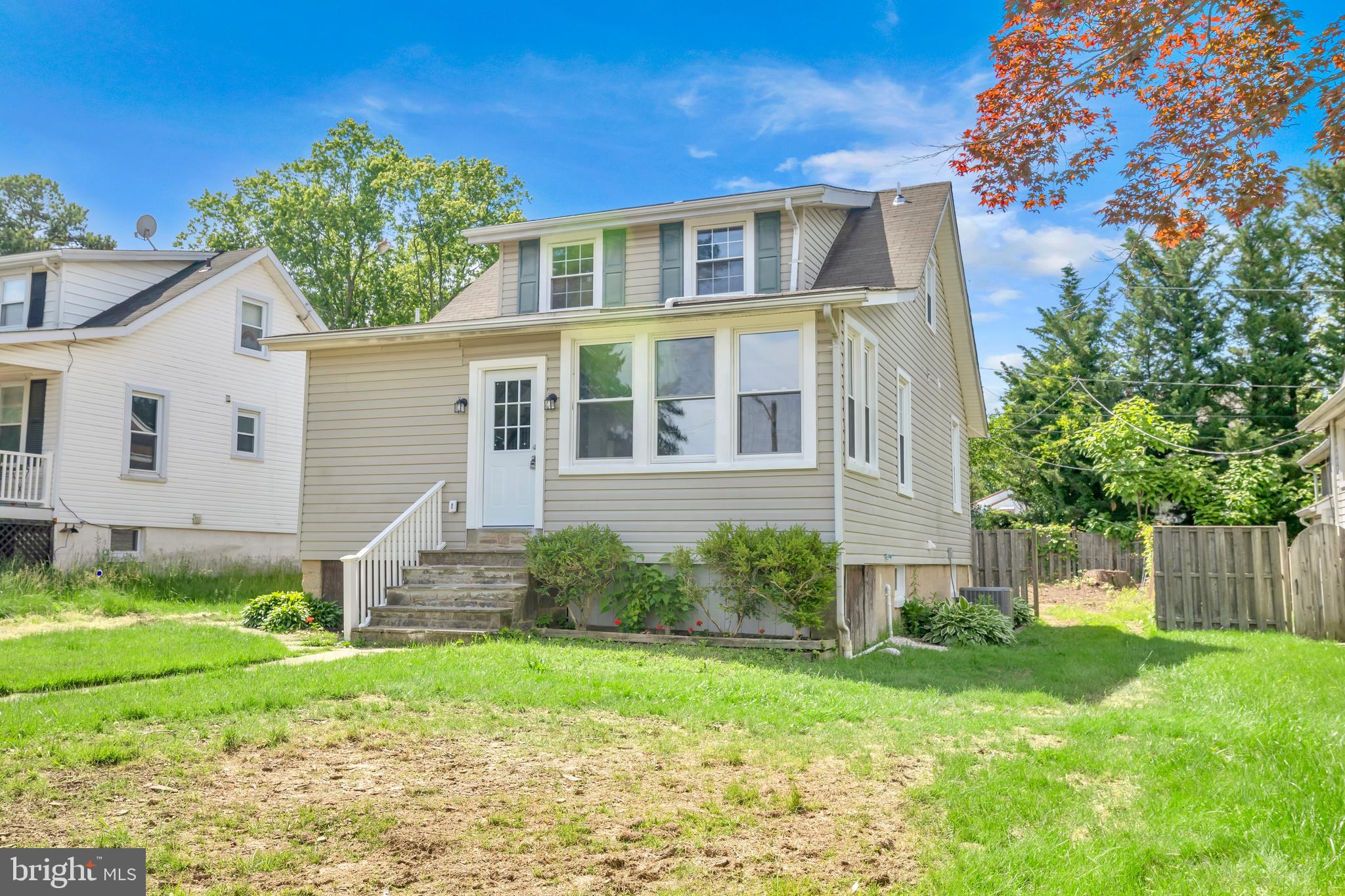 Welcome home to this beautifully renovated 4-bedroom, 2.5-bath Cape Cod-style residence, offering timeless charm with modern updates. Nestled in a peaceful neighborhood, this home features gleaming hardwood floors throughout and a bright, open floor plan that blends comfort and functionality.
The main level includes two spacious bedrooms and a convenient half bath, ideal for guests or flexible living arrangements. The heart of the home is the updated kitchen, featuring stainless steel appliances, abundant natural light, and a cozy eating area perfect for casual dining or morning coffee.
Upstairs, you’ll find two additional bedrooms and a full bath, providing privacy and comfort for family or guests. Large windows throughout the home flood the space with natural light, creating a warm and inviting atmosphere.
Outside, enjoy a generous front and backyard—perfect for entertaining, gardening, or relaxing in your own private retreat.
This move-in-ready gem combines classic Cape Cod style with thoughtful renovations, offering the perfect balance of charm and modern convenience.