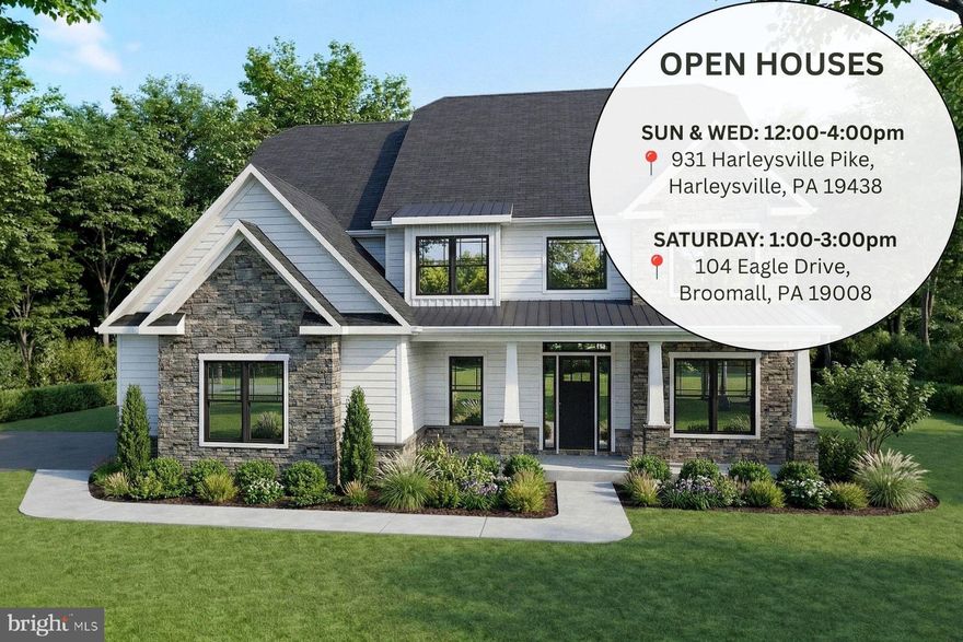 Introducing an exclusive new community, Timber Ridge, in Exton, PA—a limited release of just three 3/4-acre estates offering wooded serenity and panoramic views of Chester County’s rolling hills. Each homesite provides a sense of seclusion while still being minutes from the region’s best dining, recreation, and commuter access.

Set within the prestigious Downingtown Area School District, families benefit from some of the area’s strongest academic programs, including the state-leading Downingtown STEM Academy.

Step into luxury with this stunning, modern craftsman-style floorplan! Enter to a grand two-story foyer that flows into a spacious and open first floor. An entertainer’s dream, this home boasts a bright and airy gourmet kitchen complete with a breakfast room, generous island, and butler’s pantry. The window-laden great room beams with natural light and features a beautiful gas fireplace. Visitors will enjoy the private first-floor guest suite with full bath and walk-in closet. The second-floor owner’s suite flows into a luxurious bathroom sanctuary and a generous walk-in closet. Touches of convenience and luxury on the second floor include 3 additional spacious bedrooms each with a walk-in closet, 2 full baths and a laundry room.