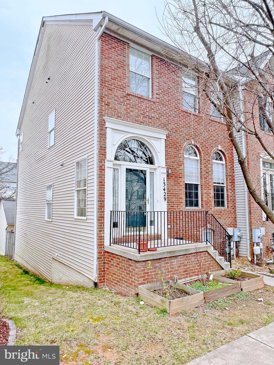 Welcome to this beautiful brick front end-unit with detached 2 car garage! Hardwood floors and freshly painted entire house. Three bedrooms and two full bathrooms upstairs. Private basement entrance with full bathroom. Pets allowed case by case. Online virtual tour available. Landlord is keeping one basement room as storage.