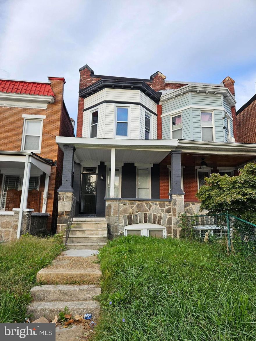 COMPLETELY REHABBED UNIT, NEW ROOF, PLUMBING, ELECTIC, HVAC, DRYWALL, KITCHEN, BATHROOMS, EVERYTHING IN THE HOUSE IS BRAND NEW.  SPACIOUS ROOMS, BASEMENT FINISHED AS REC-ROOM, OFFICE, LOUNGE AREA, BACK-YARD CAN BE CONVERTED TO CAR PORT.