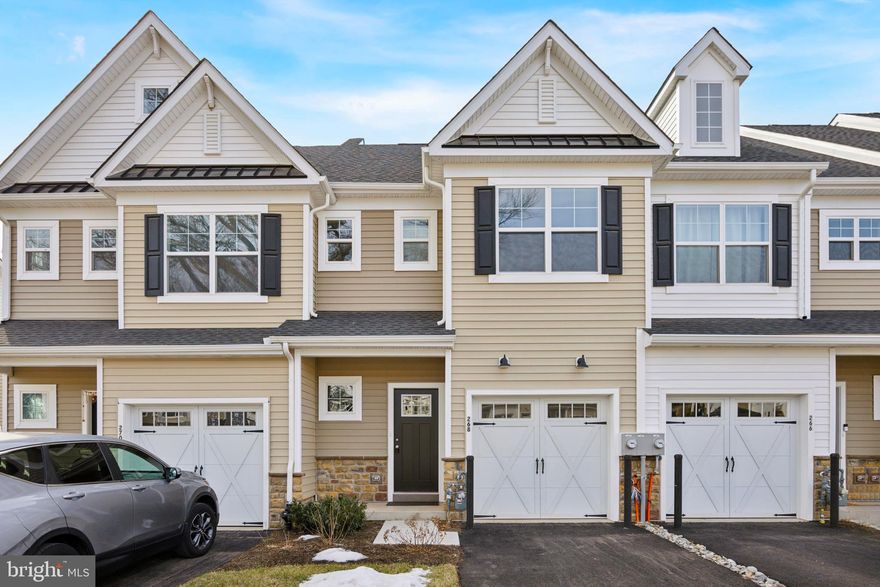 Here's your opportunity to live in a brand NEW construction property !! This 3 bedroom, 2.5 bath lovely home in a super convenient location at Isaac Court, a newly built townhome community is MOVE-IN ready ! Bright, sun drenched and spanking new - you will love to call this HOME. The main floor has an entry foyer, living room, dining room and modern kitchen w/42" cabinets, stainless steel appliances, gas cooking, granite countertops, tile backsplash and more. Step out onto the composite deck through sliders in the dining room. A generous pantry, storage closet, powder room and an attached garage complete this floor. The second floor has a generous primary suite w/walk-in closet and primary bathroom with double vanities. Two additional bedrooms and a guest bathroom on this floor. The second floor Laundry is not a closet but a decently sized room. This charming neighborhood is well spaced with plenty of guest parking. Access to highways, train stations, shopping, schools, hospitals is mere minutes away. Don't wait - schedule your tour today !!