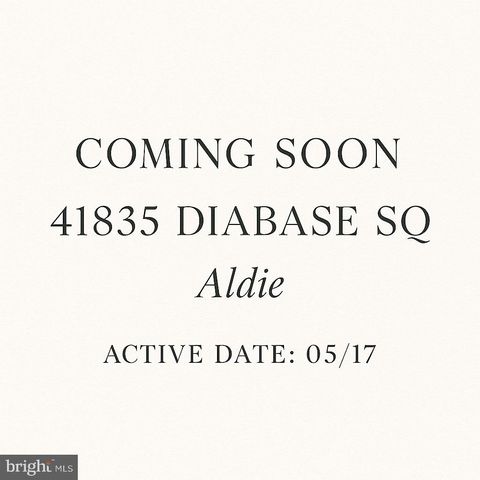 41835 DIABASE SQUARE ALDIE VA 20105
