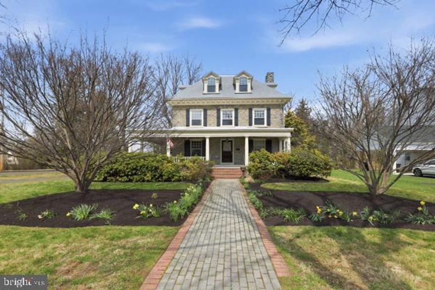 Welcome to 108 W. Gillam Avenue, a stunning residence that perfectly blends classic charm with modern convenience in the heart of Langhorne. This beautifully maintained home greets you with exceptional curb appeal, featuring a corner property and a welcoming stone-accented facade. Step inside to discover a spacious, thoughtfully designed layout for comfortable living and elegant entertaining. The interior boasts a seamless flow between living spaces, highlighted by natural light and quality finishes. Key Features include intricate millwork, a warm and inviting interior, filled with natural light, and original features. Hardwood floors, decorative moldings, and high ceilings create an ambiance of elegance and comfort throughout the home. The main level features spacious living areas, including a formal living room, dining room, and cozy family room. With six bedrooms, three full baths, and plenty of space.  This property includes a 2-car detached garage, a private driveway, and additional covered parking.  Enjoy peaceful mornings or breezy evenings on the charming wrap-around porch.  Nestled in a desirable Langhorne neighborhood, you are just minutes away from local schools, shopping, dining, and major commuter routes. Whether you are hosting a summer BBQ in the spacious yard or enjoying a quiet night in, this home offers the perfect backdrop for your lifestyle. Don’t miss the opportunity to make this Langhorne gem your own!  More Photos to Come!