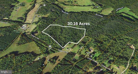 Vacant Land For Sale - 00 Cedar Lane Road<br/> Fluvanna County, KENTS STORE, VA 23084