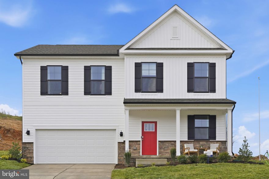 Discover this exceptional 2,310 square-foot home with a unique floorplan designed for both functionality and style. Featuring 4 bedrooms and 3 baths, this home offers ample space for comfortable living. The heart of the home is the spacious kitchen, complete with a walk-in pantry, providing plenty of room for storage and organization.
The open floorplan seamlessly connects the kitchen, dining, and living areas, creating an inviting and airy atmosphere perfect for entertaining and daily life. A convenient bedroom and full bath on the first floor offer flexibility for guests, in-laws, or a home office.
Upstairs, you'll find the remaining bedrooms and baths, offering privacy and plenty of space for the whole family. This thoughtful design ensures that every square foot is maximized for comfort and ease, making it the perfect place to call home. Photos and renderings are from builder's library, actual finishes and features may vary.