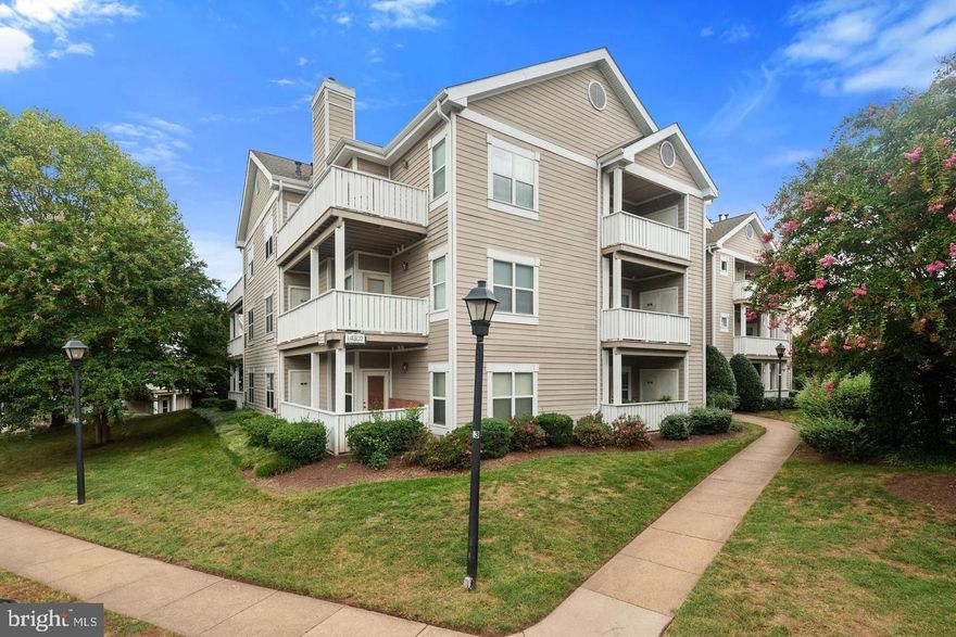 Welcome to this beautifully maintained corner-unit condo in the highly desirable Sanderling community. This 2-bedroom, 1.5-bath home sits on the top (3rd) floor and has been freshly painted throughout, offering a bright, move-in-ready space.

Step inside to an open-concept layout with soaring cathedral ceilings and a spacious living area filled with natural light. The cozy family room features a gas fireplace with an elegant surround and mantel—perfect for relaxing evenings.

The updated kitchen shines with brand-new quartz countertops, a wraparound breakfast bar, a new refrigerator, and a newer dishwasher—ideal for both everyday living and entertaining.

The primary bedroom is generously sized and features an exceptionally large walk-in closet. The full bathroom is bright and modern, and the convenience of an in-unit, full-size washer and dryer adds to the home’s practicality.

Major systems—including the HVAC, A/C, and hot water heater—were all replaced in 2022, offering peace of mind. The condo association is also planning exterior upgrades, with windows, doors, and siding scheduled for replacement around 2027.

Enjoy outdoor living on the private wraparound balcony overlooking a peaceful garden setting.

The home includes one assigned parking space, an additional permitted space, and ample visitor parking right in front of the building.

Community amenities include a swimming pool, fitness center, and more. Conveniently located near I-66, Route 28, and Route 29, with easy access to shopping, dining, Dulles Airport, Fair Oaks Mall, and Tysons Corner.

Perfect for first-time buyers, investors, or anyone looking for low-maintenance living in a prime location.