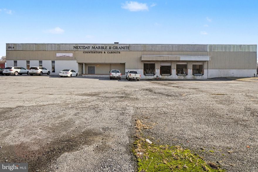 101 S 17th St, Harrisburg, PA offers a 26,244 SF industrial
warehouse/showroom property on a 1.60-acre lot, zoned C23 Warehouse /
Industrial. Built in 1974, the building includes 19,916 SF of warehouse
space, 3,344 SF of showroom, 2,984 SF of mezzanine, 4 loading docks,
and 1 overhead door, lot secured with fence and gate, security camera
surveillance system in place making it ideal for warehousing, distribution,
contractor supply, and showroom-based building materials, cabinetry,
flooring, bath, and home-finish users. The property presents an excellent
opportunity for both owner-users and investors.
Currently it is occupied by marble and granite business. Business is for
sale for $750,000 separately.  

Located in Harrisburg’s established industrial corridor, 101 S 17th St offers
strong truck connectivity to I-83, I-81, and the Pennsylvania Turnpike/I-76,
supporting efficient distribution throughout Central PA and the broader
Mid-Atlantic. The property is well positioned for warehouse, supplier, and
last-mile users seeking strong regional connectivity in a proven logistics
market. Perfect fit for last-mile and service-oriented warehouse users.