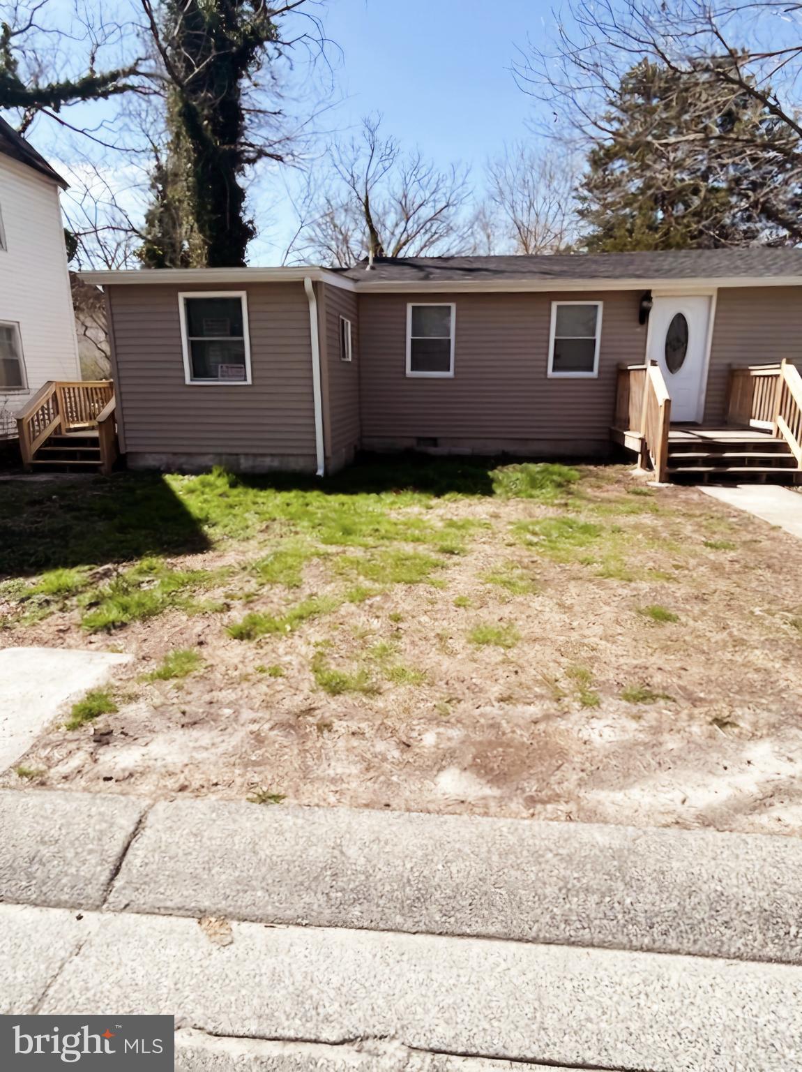 Perfect, three-bedroom one bath home located in the heart of Pocomoke City MD.