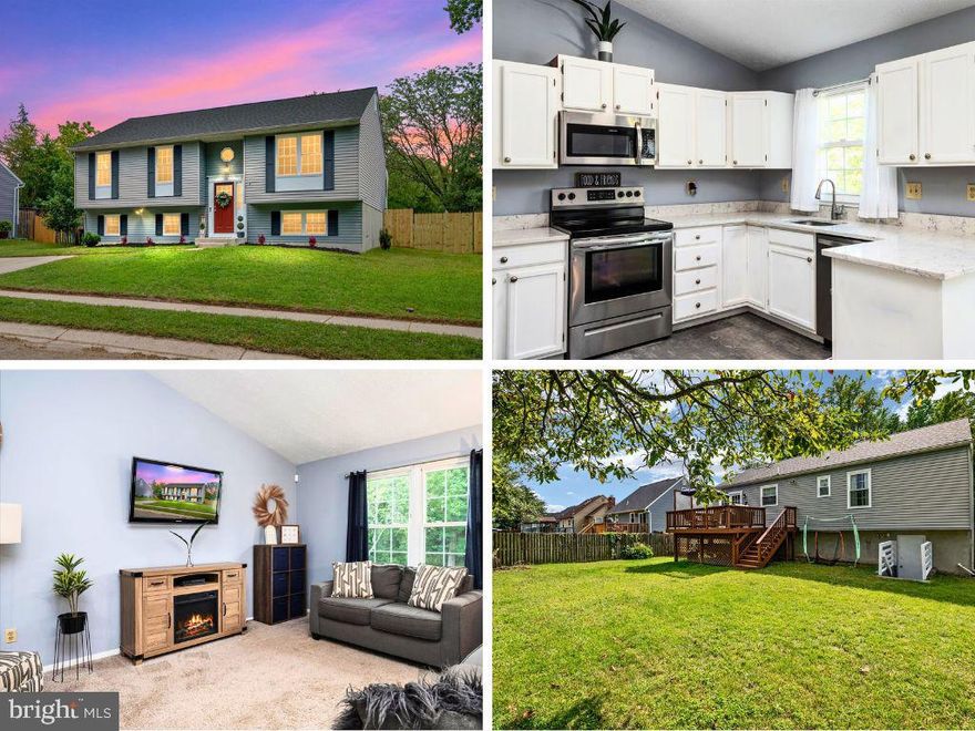 Welcome to your dream home in the coveted Sandy Oaks neighborhood! This stunning home boasts over 2,000 square feet of beautifully updated living space. Featuring four spacious bedrooms and three full bathrooms, it offers plenty of room for family and guests. The gourmet kitchen is a chef’s delight, with elegant granite countertops, modern cabinets, and stainless steel appliances. The luxurious primary suite includes a private ensuite for ultimate comfort and privacy. Step outside to a fantastic deck perfect for entertaining and a large, fully fenced backyard.. Additional storage is provided by a new, custom-built shed. This home is move-in ready with a newer roof, windows,  water heater, and home warranty offering peace of mind. With its modern upgrades and inviting atmosphere, this home is the perfect blend of luxury, comfort, and convenience. Don’t delay…..schedule your showing today!