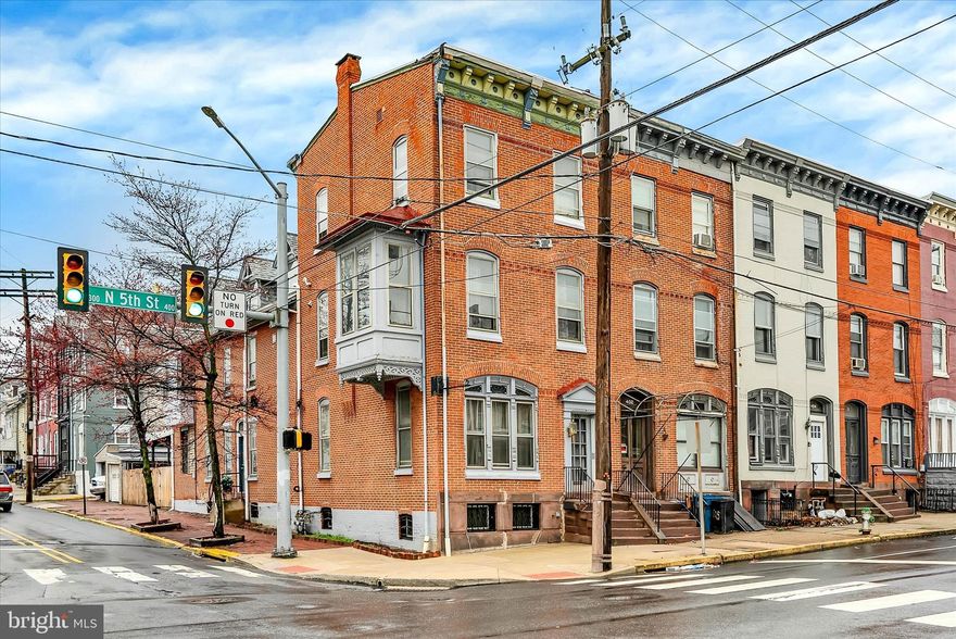 Semi-detached Corner Brick 3 Unit building, fully occupied and finished with an interior layout of 4 separate apartment units, with garage parking in the rear.  The Multi Unit offers an excellent unit mix: one 3-bedroom, one 2-bedroom, one 1-bedroom and a large studio apartment; all spacious layouts with a kitchen, bathroom and living room areas in each apartment.
Each tenant pays their own heat and electric, while the owner covers water, sewer, and trash. Additional highlights include a fenced rear side  yard and 2 garage spaces (1 carport and 1 garage).  Schedule your showing today!