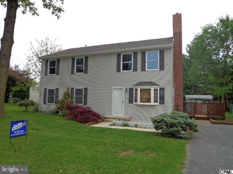 Highland Estates is where you'll find this updated & rebuilt 5 bdm, 2 bath two-story with 2080 sq. ft. of family comfort. Includes fireplace/insert, hardwood floors, home office, deck and storage shed. Dual Zone Natural Gas heat/Central A/C for maximum heating & cooling $aving$. Next to a neighborhood park / playground, close to major highways, shopping, and restaurants all in the sought after West Shore School District.